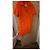 Jil Sander Mohair Polo Mini-Kleid Orange - Ansicht 5