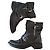 Gucci Leder-Bikerstiefeletten Schwarz GG Monogramm