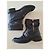 Gucci Leder-Bikerstiefeletten Schwarz GG Monogramm - Ansicht 12