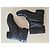 Gucci Leder-Bikerstiefeletten Schwarz GG Monogramm - Ansicht 14