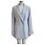 Autre Marque Vestido Blazer Jaded Rose Roselyn con Plumas - Soft Grey
