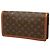 Borsa a pochette Louis Vuitton Monogram Pochette Dame GM marrone - vista 2