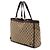 Borsa Tote Gucci GG Canvas Abbey D Ring Beige - vista 2