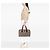 Borsa Duffle Gucci GG Canvas Web Beige - vista 6