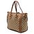 Borsa Satchel Gucci Medium GG Canvas con charm, Beige - vista 2