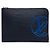 Borsa a Mano Louis Vuitton Epi Initials Circle Pochette Jour GM Blu