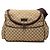 Borsa fasciatoio Gucci GG Canvas Beige