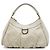 Borsa a tracolla Gucci Guccissima Abbey D Ring Bianca