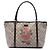 Tote Gucci Medium GG Supreme Tattoo Heart Joy Beige