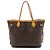 Louis Vuitton Monogram Neverfull MM Tote Bag Braun