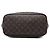 Borsa Tote Louis Vuitton Monogram Neverfull MM Marrone - vista 3