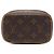 Beauty Case Louis Vuitton Monogram Nice Nano Brown - vista 3