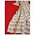 Autre Marque Crida Gestreiftes langes Leinenkleid - Ansicht 10