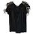 Emilio Pucci Top com Penas e Cristais
