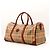 Borsa da viaggio Burberry Nova Check in pelle - vista 2
