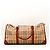 Borsa da viaggio Burberry Nova Check in pelle - vista 3