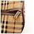 Borsa da viaggio Burberry Nova Check in pelle - vista 7