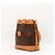 Céline Borsa Secchiello Monogram in Pelle Marrone - vista 2
