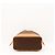 Céline Borsa Secchiello Monogram in Pelle Marrone - vista 5