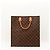 Louis Vuitton Borsa Shopping Monogram Pelle Marrone - vista 3
