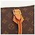 Louis Vuitton Borsa Shopping Monogram Pelle Marrone - vista 7