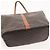 Céline Celine Monogramm Canvas Tote Bag Braun - Ansicht 6