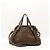 Chloé Paddington Borsa a mano in pelle marrone - vista 3