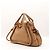 Borsa a mano Chloé Paddington Satchel in pelle marrone - vista 2