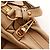 Borsa a mano Chloé Paddington Satchel in pelle marrone - vista 8