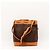 Céline Celine Borsa a Secchiello Monogram in Pelle Marrone - vista 3