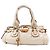 Chloé Paddington Borsa a mano in pelle bianca
