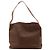 Céline Celine Macadam Borsa Hobo in pelle marrone