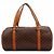 Céline Bolso Boston Monogram Canvas Cuero Marrón
