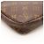 Louis Vuitton Pochette Accessoires Monogram Canvas Marrone - vista 9