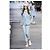 CHANEL Light Blue Multicolor Tweed Blazer Sz.38 gebraucht - Ansicht 10