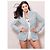 CHANEL Light Blue Multicolor Tweed Blazer Sz.38 gebraucht - Ansicht 9