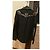 Autre Marque Saint Laurent Besticktes Schwarzes Denim-Westernhemd - Ansicht 11