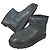 UGG Glitzy Lammfell Boots Damen Schwarz Größe 39