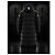 Autre Marque Colonel Bench Doudoune Longue Noire - vue 3