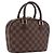 LOUIS VUITTON Damier Ebene Saria Mini Hand Bag N51286 LV