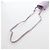 FENDI Bottle Holder Pouch Leather Lavende Silver 7AS022 - vista 7