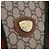 GUCCI GG Plus Supreme Web Sherry Line Tote Bag PVC Beige Gold - vista 19