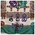 Hermès HERMES Carre 90 Scarf  LES RUBANS DU CHEVALL  Silk Green - vista 9