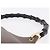 GUCCI Bamboo Hand Bag Leather Gray Gold Tone 001 2058 - vista 14