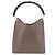 GUCCI Bamboo Hand Bag Leather Gray Gold Tone 001 2058 - vista 2