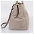 PRADA Tote Bag Leather 2way Gray Gold - vista 4