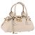 Chloé Chloe Paddington Hand Bag Leather Ivory Gold Tone