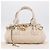Chloé Chloe Paddington Hand Bag Leather Ivory Gold Tone - vista 12