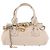 Chloé Chloe Paddington Hand Bag Leather Ivory Gold Tone - vista 13