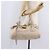 Chloé Chloe Paddington Hand Bag Leather Ivory Gold Tone - vista 28